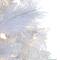 6.5ft. Pre-Lit Seneca White Spruce Artificial Christmas Tree, Dual Function LED Lights